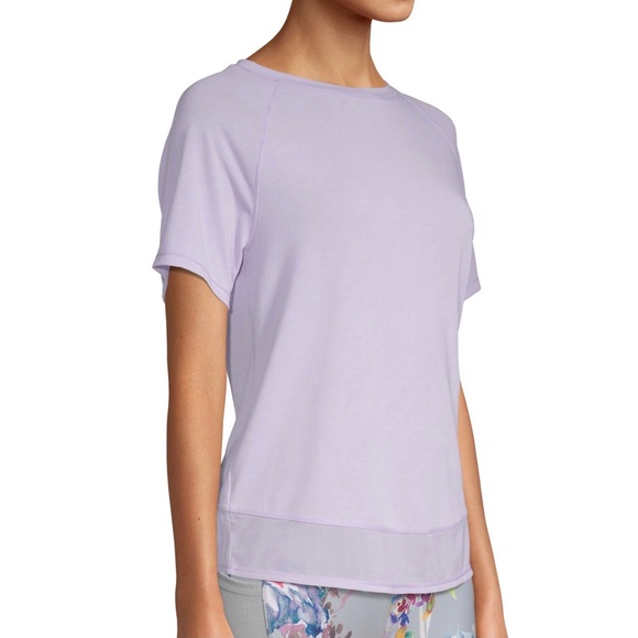 Athleisure Short Sleeve T-Shirt, Lilac - Picture 2 of 8